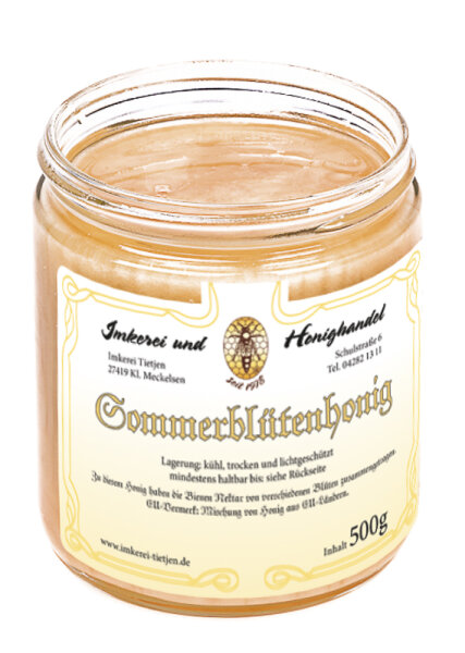 Sommerblütenhonig cremig 500g