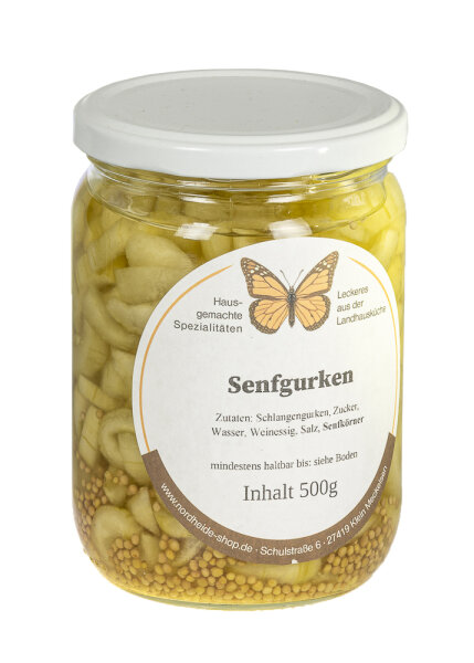 Senfgurken 500g